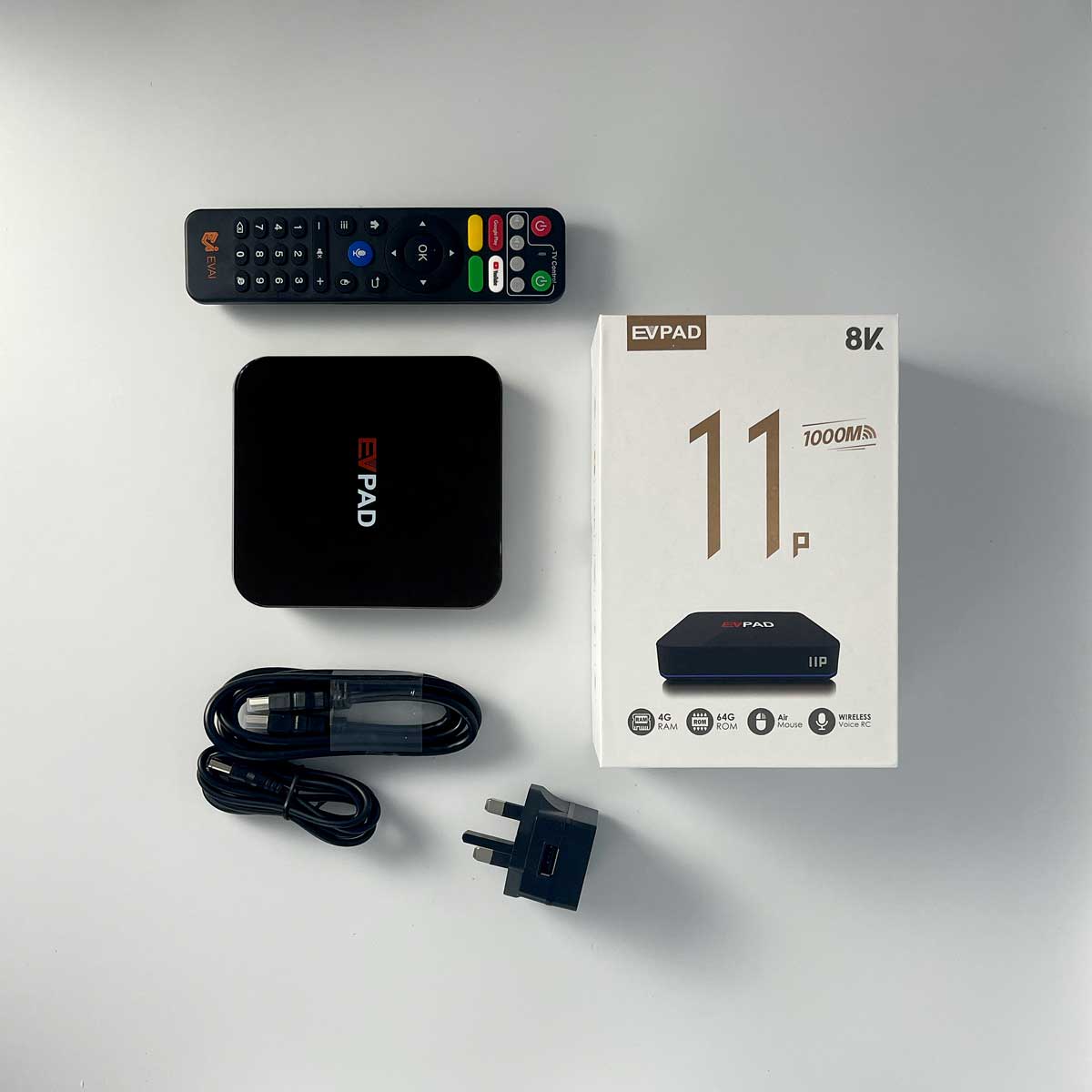 EVPAD 11P TV Box streaming media player